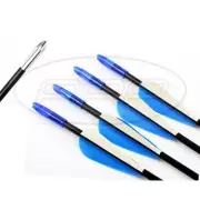 12x 26" Fiberglass Arrows upto 30lbs Kids Practice Target Recurve Compound Bow