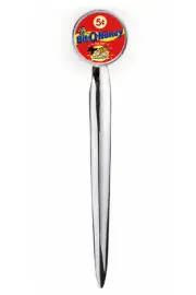Bit-O-Honey Candy Retro Letter Opener Metal Silver Tone Executive with case