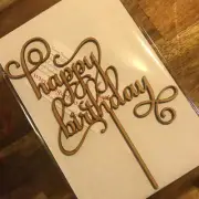 Final Clearance Cake Topper as shown #16