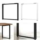 2x Dining Table Legs Industrial Desk Legs for Sofa Modern Desks Chair Bench