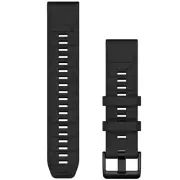 Garmin 010-13392-02 QuickFit 22 mm Black Silicone Replacement Watch Strap