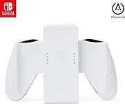 PowerA Joy-Con Comfort Grip for Nintendo Switch - White, game controller, gamepad, Nintendo Switch Lite