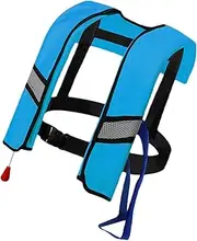 shpuuyy Life Vest Paddle Vest - Classic Life Vest Paddle Vest | Paddle Vest Nylon, Portable Buoyancy Jacket Automatic Inflating for Paddle Board, Floating, Kayaking, Boating