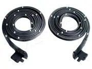 1966-1967 Chevrolet Chevelle, Malibu 4 door hardtop rear door weatherstrip seals