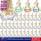 10-50X Car Hanging Diffuser Air Freshener Perfume Empty Bottle DIY Container AU