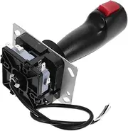 Kisangel Flight Stick Joystick with Vibration Micro Circuit Board Controller for Easy Installation for Gaming Compatible with Various Game