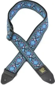 Ernie Ball 2-inch Polypro Strap - Indigo Orchid (3-pack) Bundle