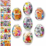 Heat Shrink Wrap - Sleeve Decoration Sticker Easter Egg Wraps Pysanka Bears