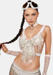 [Sparkl Fairy Couture] Iconic Iridescent Halter Top