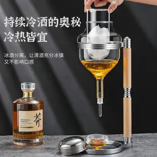 日本同款清酒酒具冰酒壺冷酒器頂針滴漏式溫酒壺龍頭分酒器醒酒器