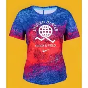 Nike Miler Team USA Edition Running Top Dri-Fit Track & Field Women Medium A110
