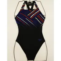 在飛比找樂天市場購物網優惠-(E5) Speedo 女 運動連身泳裝 一件式泳衣 Med