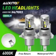 CANBUS H4 LED Headlight Super Bright Bulbs White 20000LM High/Low Beam 9003 EPG (for: Smart)