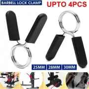 Barbell Bar Clamp Spring Collar Weight Bar Clips Gym Dumbbell Lock Bodybuilding
