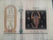 Egyptian Papyrus With Certificate SCORPIO OCT 23 NOV 21