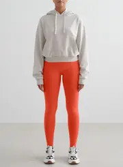 [AIM'N AU] Tangerine Shape Seamless Tights & Chunky Terry Hood Set