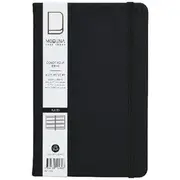 Modena A5 Recycled PU Ruled Notebook Black