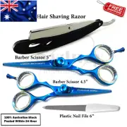 Blue Color Barber Salon Hair Dressing Hair Cutting Scissors Stylish Dress Shears