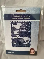 Tattered Lace Die ~ NEW ~ On My Way 427447 ~ Stephanie Weightman