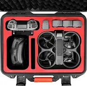 FPVtosky Hard Case for DJI Avata 2 Drone/Fly More Combo, Waterpoof Avata 2 Carrying Case Bag, Fits DJI Goggles 3, RC Motion 3 & DJI FPV Remote Controller 3 Accessories[CASE ONLY], FP-AVATA2-CASE
