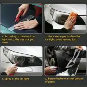 Bumper Film Headlight Light Taillights Transparent UV resistant Vinyl Wrap