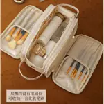 6.18XIAOHONGSHU SUPER POPULAR DOUBLE-OPEN COSMETIC BAG LARGE