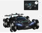 Remote Control 1:16 New Version 4WD 2.4Ghz RC Drift Car 360° Rotating Black Toys