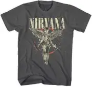 Authentic Nirvana Galaxy In Utero Guitar Rock Music Band Tee Shirt S M L Xl 2Xl