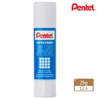 在飛比找momo購物網優惠-【Pentel 飛龍】HI.POLYMER 口紅膠25g(盒