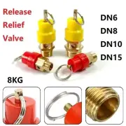 Safety Overpressure Valve Blow-off Valve 1/8 1/4 3/8 1/2 External 120PSI