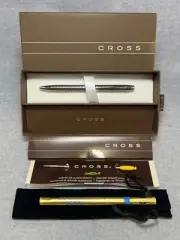 Cross Advantage Chrome Hex Pattern Pen (AT0482-1) + Switch It, Refill, Holder