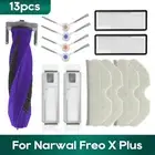 For NARWAL K1/ Freo X Plus Robot Vacuum Cleaner Brush Mop Bags Replacement Parts