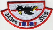 343rd SRS, Offutt AFB, NE, Reunion Piece 60s 70s BC Patch Cat No C6439