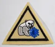 Girl Scout Brownie CLIMATE CHANGE TRY IT Council Own Badge Polar Bear Patch