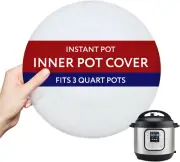IMPRESA 3 Quart Silicone Lid - Instant Pot -Compatible - Insta Pot Pressure Cook