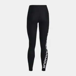 【UNDER ARMOUR】長褲 女款 運動褲 緊身褲 Armour Branded Legging 黑 1376327001(L528)