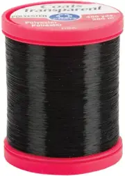 Transparent Polyester Thread 400yd Smoke