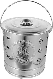 Burning Bucket Incinerator for Paper Leaves Garbage Disposal Durable Sturdy Design for Use