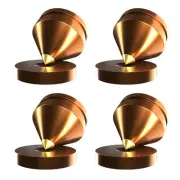 4Pcs Speaker Spikes Floor Protectors Shockproof Speaker Isolation Spikes with...