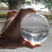 Magic Crystal Ultra Clear Acrylic Ball Manipulation Contact Juggling Ball Funny Gadgets Magic Tricks Illusion Magic (60 MM)