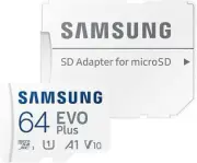 Samsung Evo Plus 64GB MicroSD XC Class 10 UHS-1 Mobile Memory Card for Samsun...