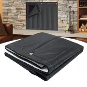 Magnetic Fireplace Covers Indoor for Insulation, Fireplace Draft Stopper Blan...