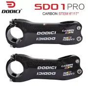 31.8mm MTB Road Bike Handlebar Carbon Fiber Stem 6/17° 70/80/90/100/110/120mm