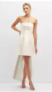 Alfred Sung Off White Mini Size 16R Retail $ 258