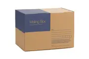 Cumberland Mailing Box 405x300x255mm Brown Pack 25