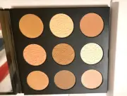 Smashbox Contour + Spotlight Palette 3 Matte Contour, Bronze, 6 Highlighters