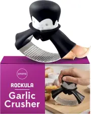 OTOTO Rockula Garlic Press Rocker - Garlic Masher, Garlic Rocker, Rocking Garlic