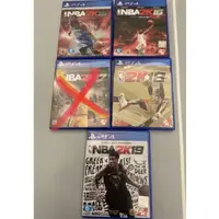 在飛比找蝦皮購物優惠-nba2k系列15～19二手販賣 值得收藏（賣全套）