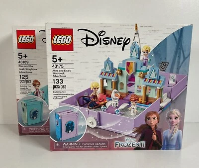 Lego 43175 Anna & Elsa’s Storybook Adventures 43189 Elsa & The Nook Storybook