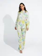 BNWT ALICE MCCALL MULTI LOVE YOU, LETS GO PANTS - SIZE 6 AU/2 US (RRP $399)